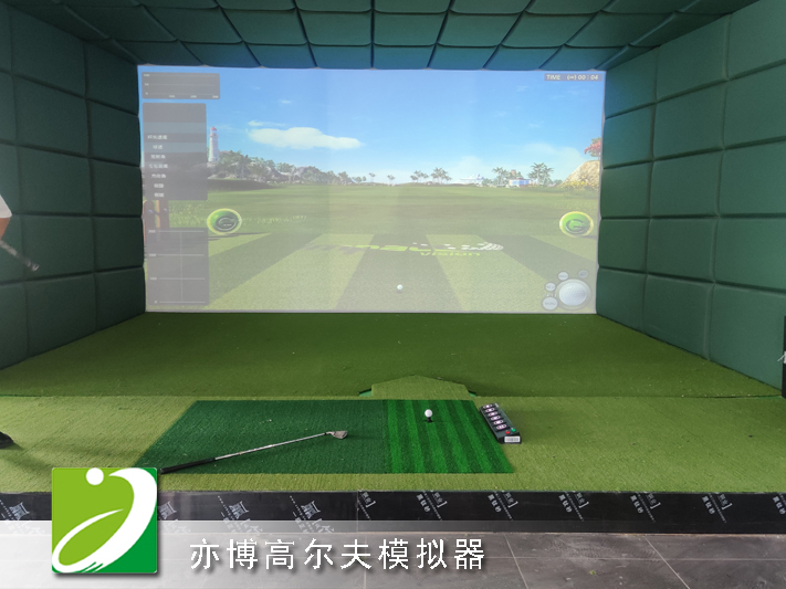 辽宁盘锦市某公司高尔夫模拟器